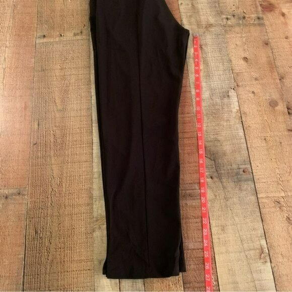 Do + Be womens paper bag style black carrier wear work pants with belt -L - Picture 4 of 10